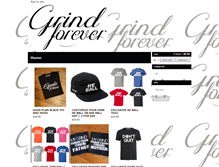 Tablet Screenshot of grindforever.com